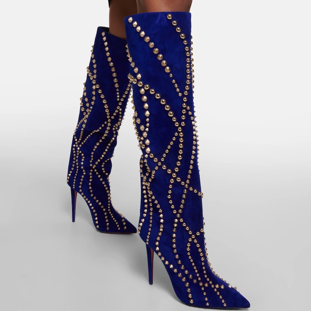 Christian Louboutin  Astrilarge Pika Boots BNIB Size 10 - Picture 4 of 6